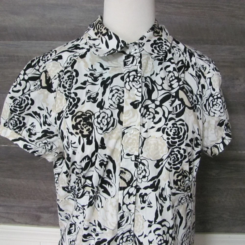 ALFANI   LADIES SHORT SLEEVE BLOUSE - Picture 2 of 7